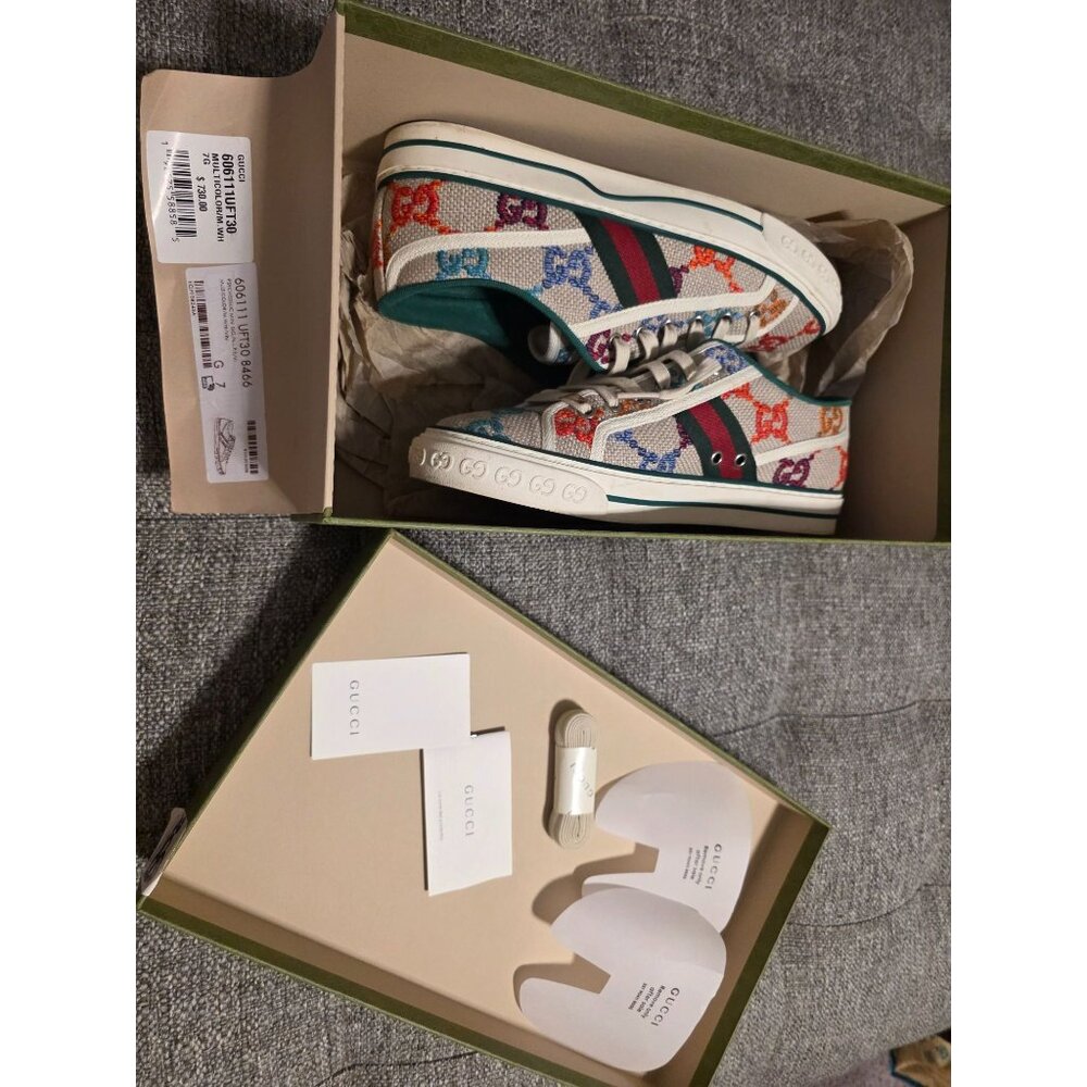 Gucci 1977 Psychedelic GG Unisex Sneakers - Picture 5 of 16